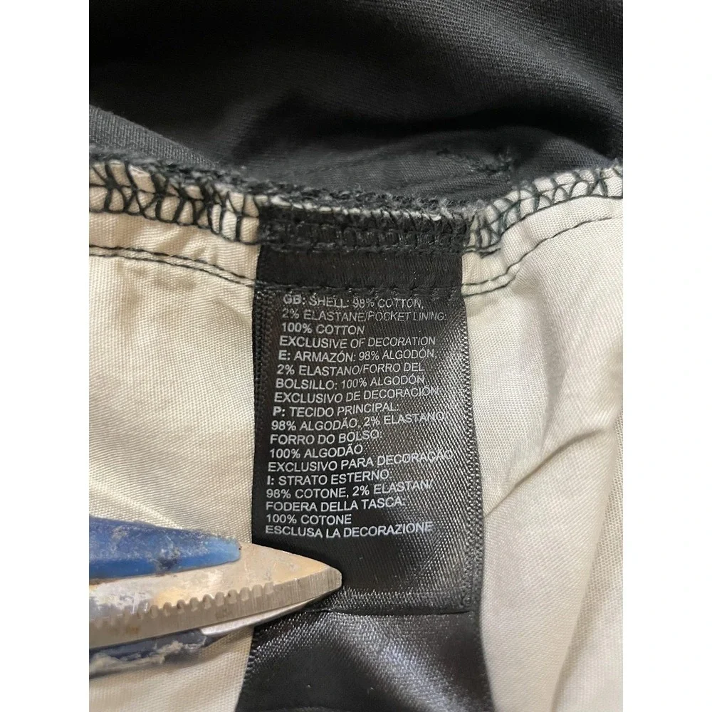 The North Face Pants Mens 36 Black Stretch Chino Casual‎ Outdoor Zip Fly TNF